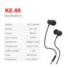 هندزفری KOLUMAN مدل KE-95