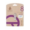 فلش مموری QUEEN TECH مدل CLIP ظرفیت 8 گیگابایت