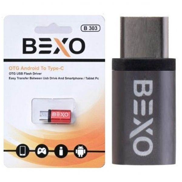تبدیل Micro USB به BEXO TYPE-C مدل B 303