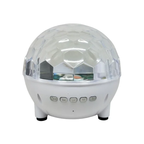 اسپیکر و رقص نور مدل LED Crystral Magic Ball Light