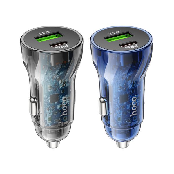 شارژر فندکی هوکو مدل Z47A PD+QC3.0
