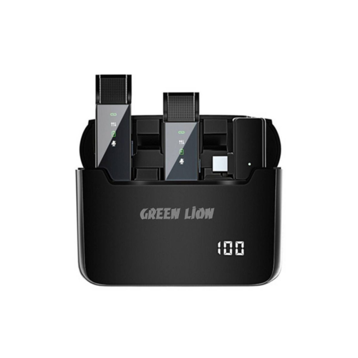 میکروفن بی سیم گرین لاین مدل 2in1 DIGITAL DISPLAY TYPE-C