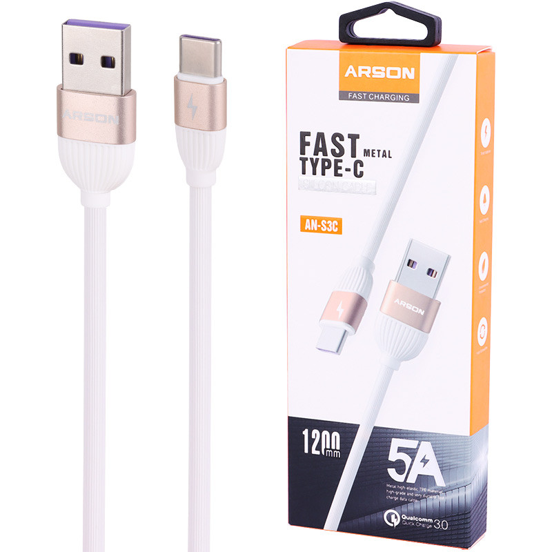 کابل شارژ TYPE C آرسون مدل AN-S3C