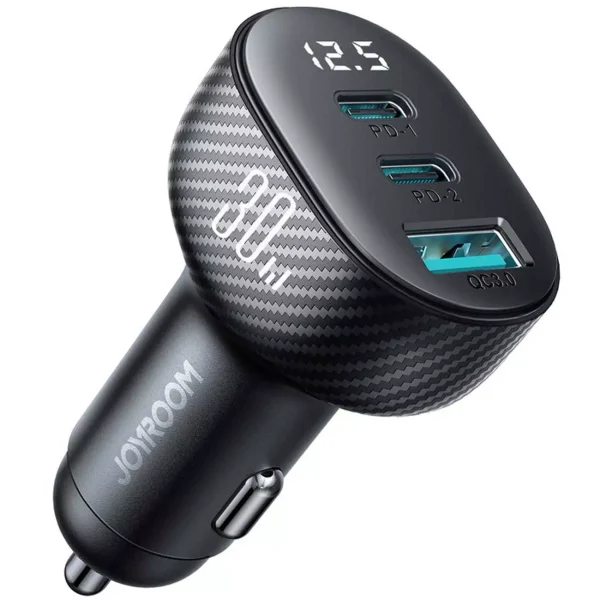 شارژر فندکی 30 وات جویروم مدل JR-CCD04