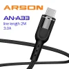 کابل شارژ USB به USB-C آرسون مدل AN-A33