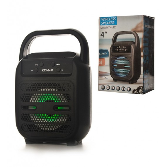 خرید اسپیکر بلوتوثی قابل حمل مدل KTX-1411 از آبی سل