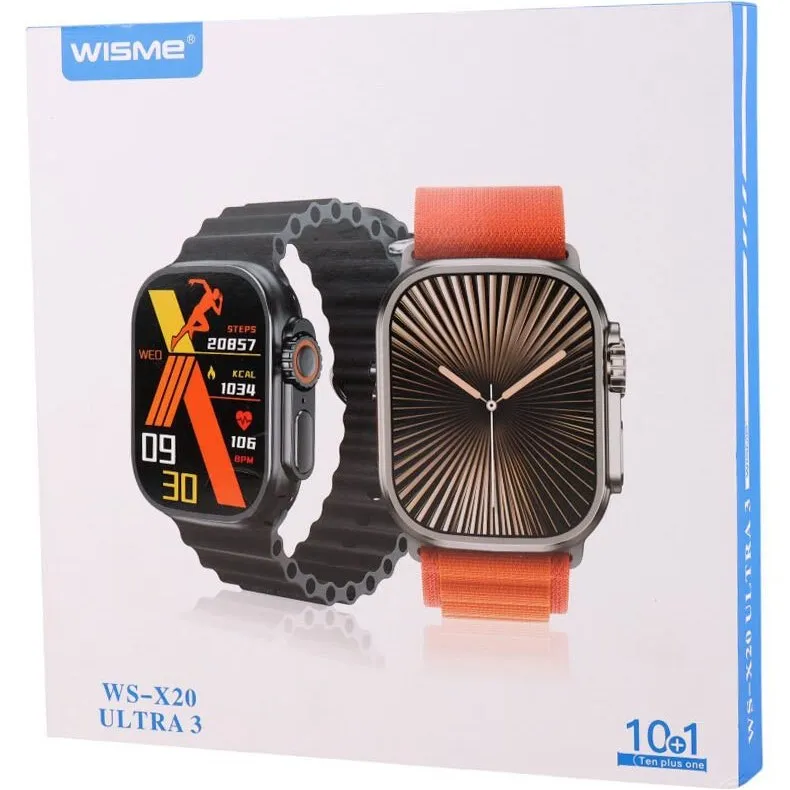 ساعت هوشمند WISME مدل WS-X20 ULTRA3