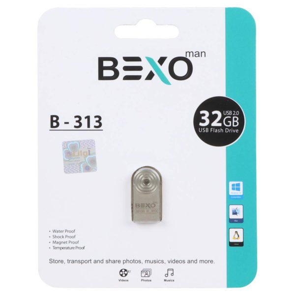 فلش مموری بکسو مدل B-313 ظرفیت 32 گیگابایت