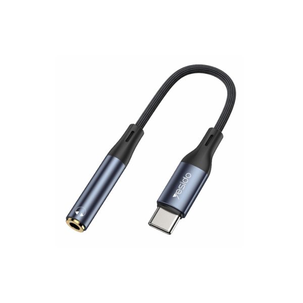 تبدیل یسیدو مدل YAU38 تایپ سی به جک ۳.۵ میلی‌متری