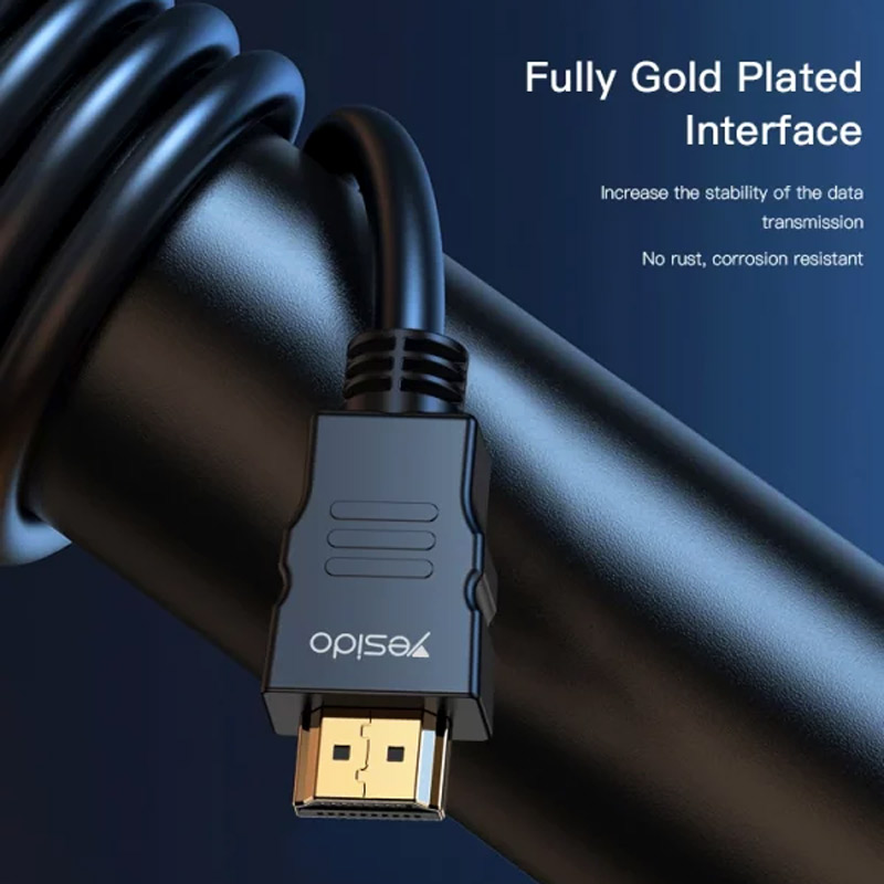 کابل HDMI یسیدو مدل HM09 طول 1.5 متر